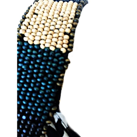 DONATED Sophie Max Dress with Tribal Beading XS - Picture 3 of 4